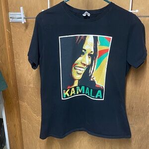 Kamala Harris ‘24 Gold, Green, and Black Graphic Tee